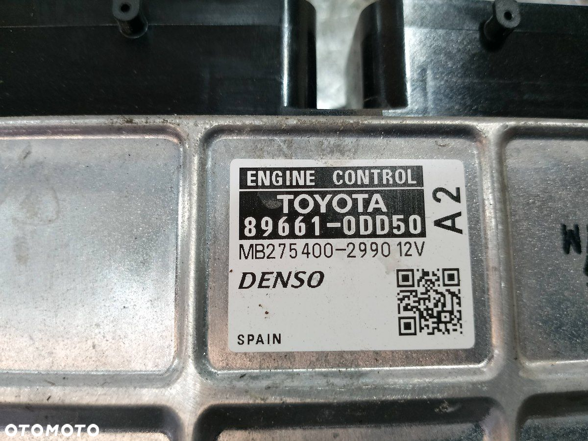 KOMPUTER, STEROWNIK TOYOTA YARIS II 896610DD50 1.3 16V - 2
