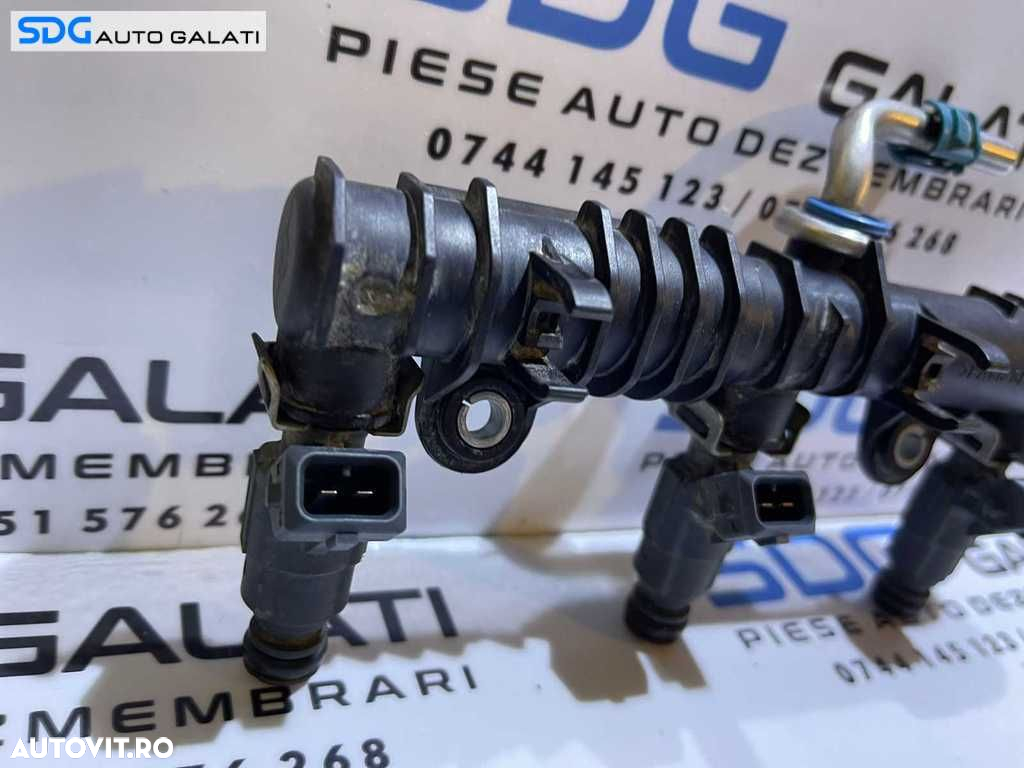 Rampa Presiune cu Injector Injectoare Opel Agila A 1.0 2000 - 2006 Cod 0280151075 1928404259 02801559655[S0278] - 2