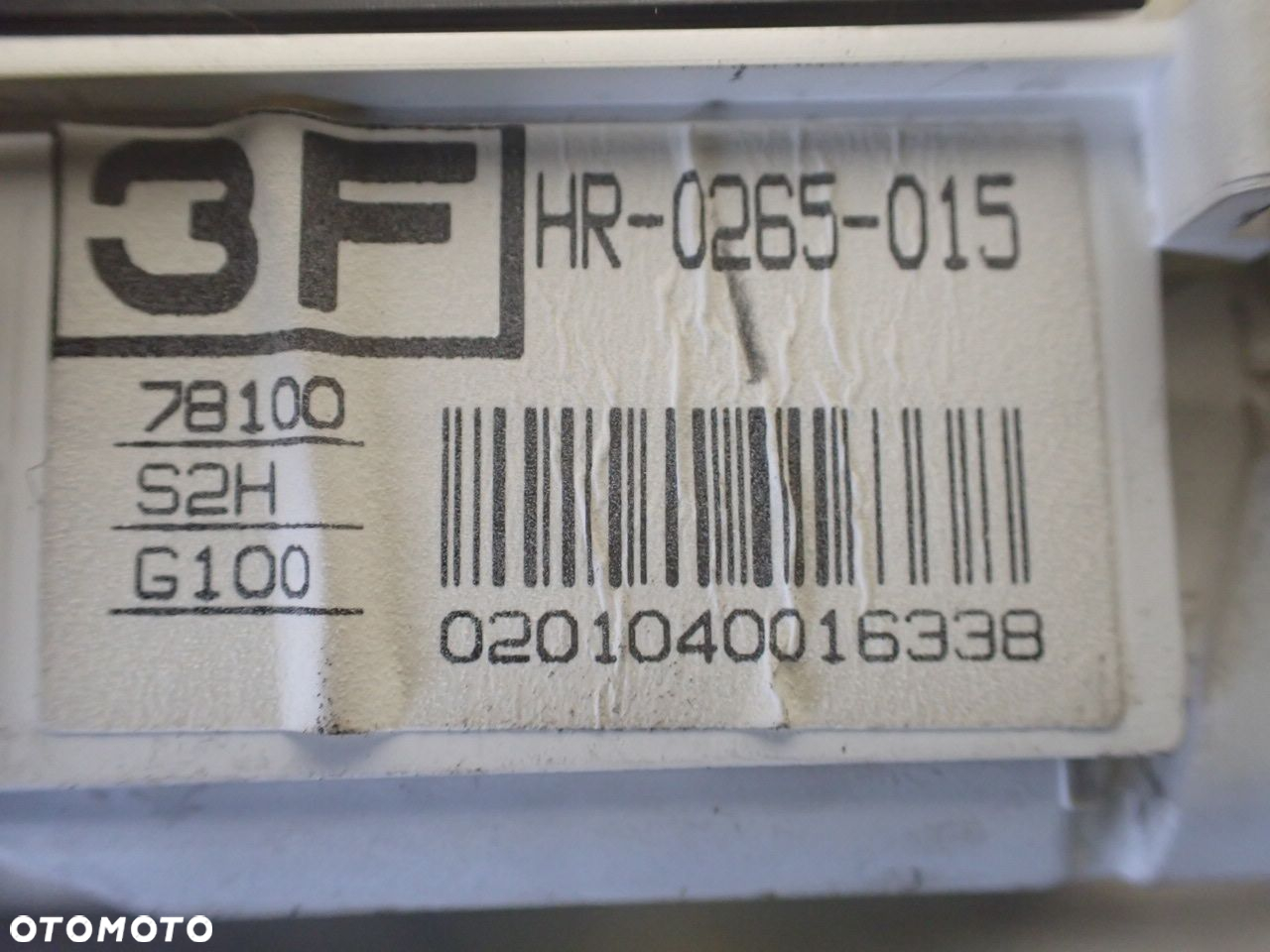 LICZNIK HONDA HR-V 1.6 HR-0265-015 - 4