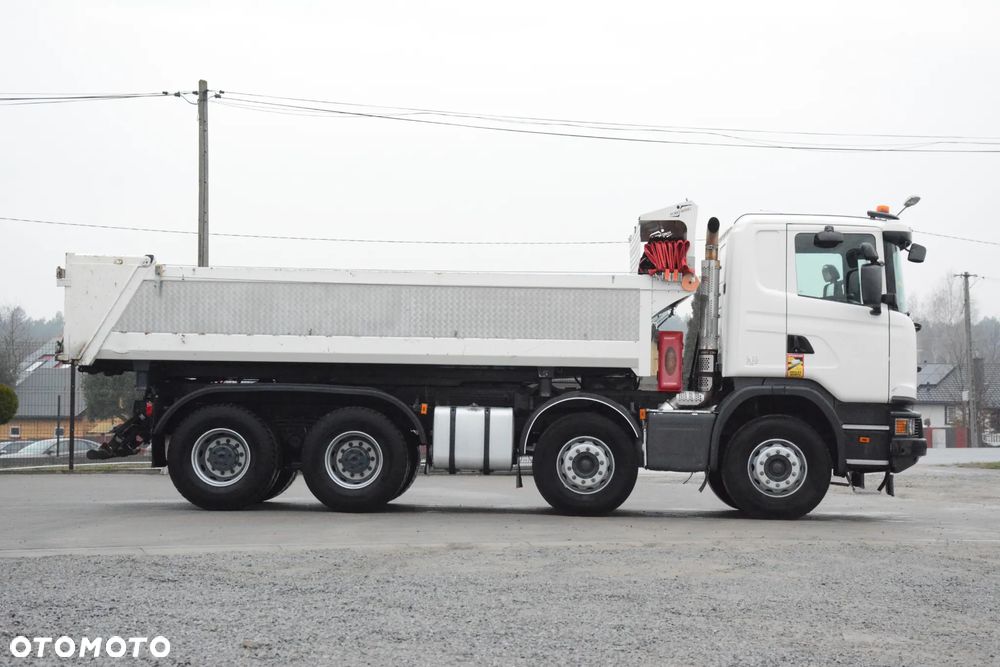 Scania G450 / 8x4 / 2015r. / Retarder / Hydroburta / Niski przebieg / Duża ładowność / Bardzo dobry stan - 11