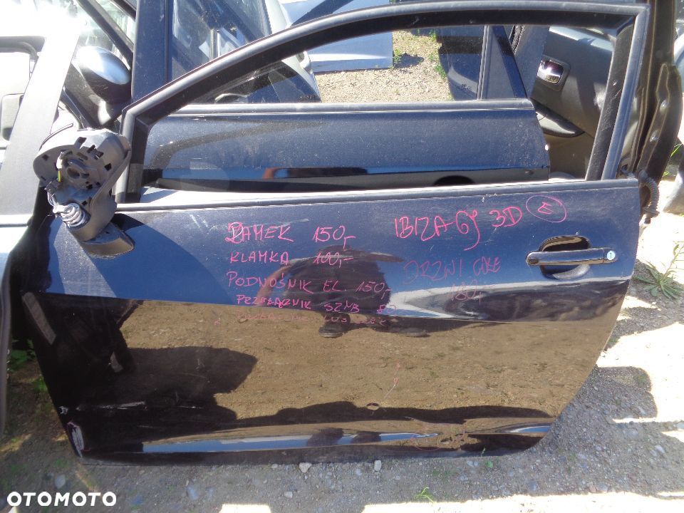 SEAT IBIZA 6J 3D PODNOŚNIK DRZWI LEWYCH - 1