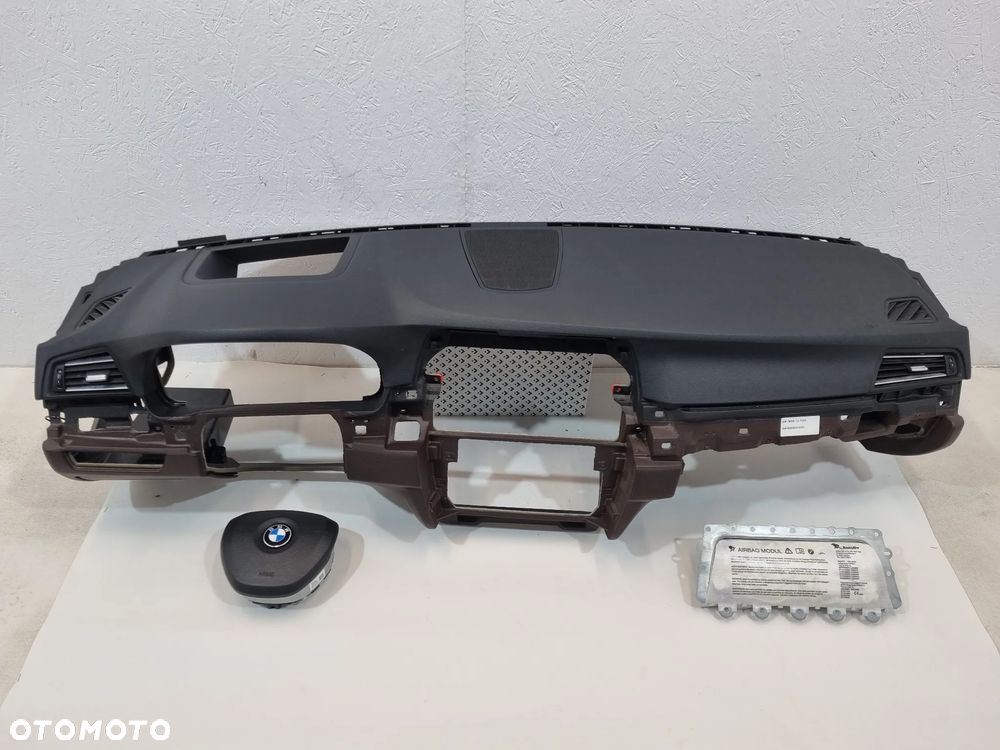 BMW F10 F11 KONSOLA DESKA ROZDZIELCZA HEAD-UP ORYGINAŁ AIRBAG - 1