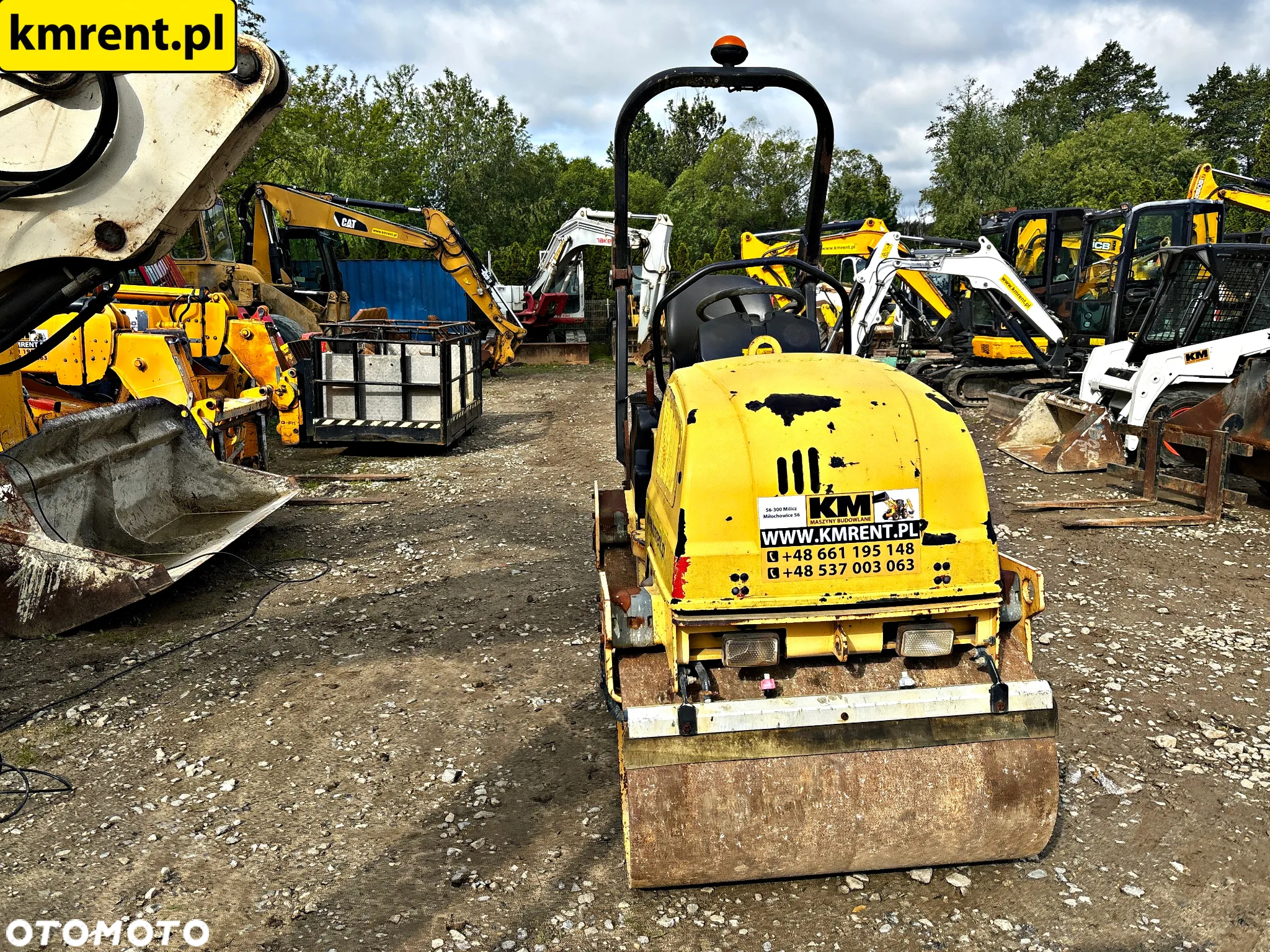 Dynapac CC100010 2007r. | BOMAG BW 80 100 HAMM HD8 - 8
