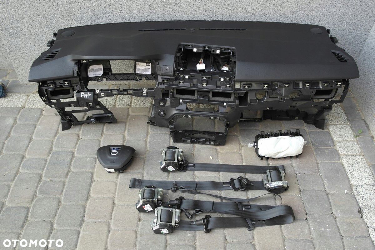 DACIA JOGGER KONSOLA AIRBAG KOKPIT PASY DESKA PAS PÓŁKA PULPIT - 1