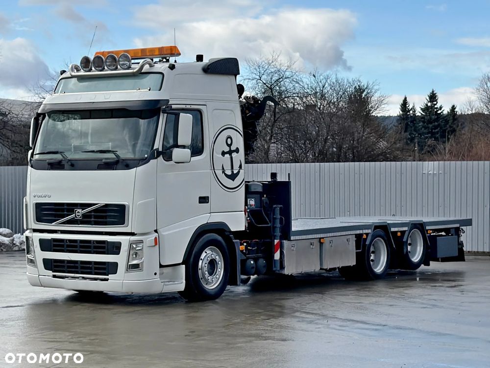 Volvo FH 13 400 * PLATFORMA 6,55m * HIAB XS 200 C - 5 + PILOT * STAN BDB - 4