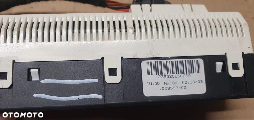 Zegar wyświetlacz radia Opel Astra G 1023552 - 5