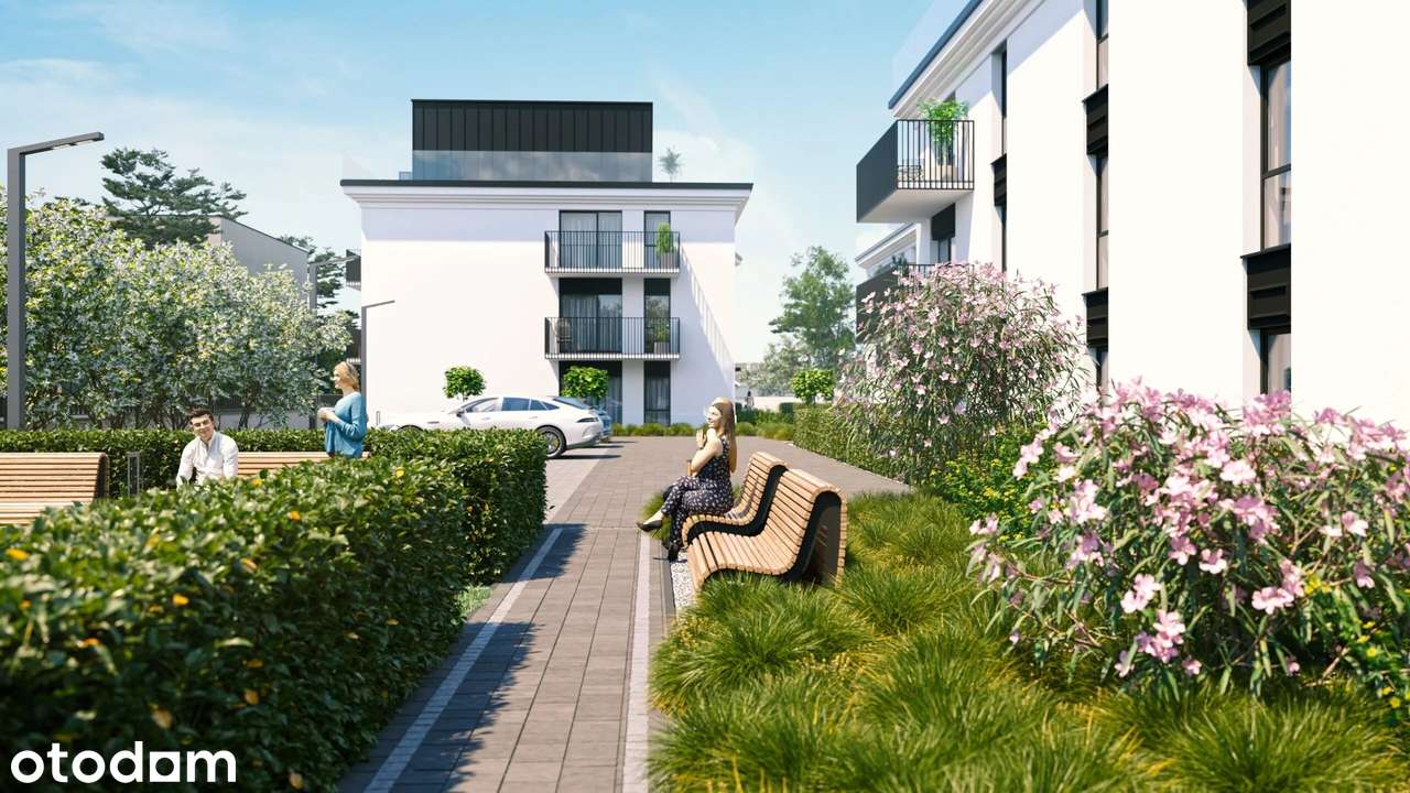 Eleganckie mieszkanie 45,37 m², nowoczesny design | A14