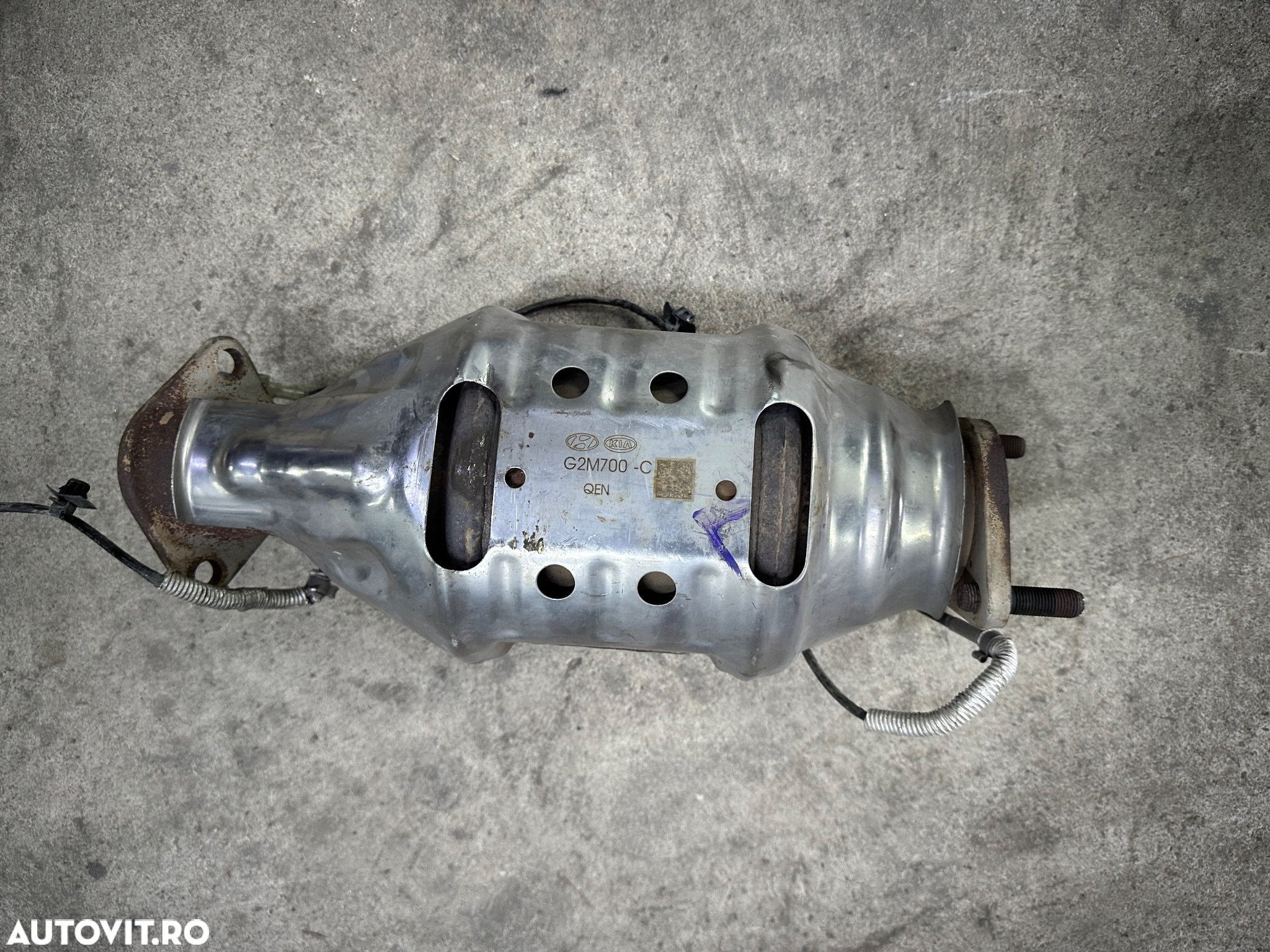 Catalizator, filtru particule HYUNDAI TUCSON 1,6 hybrid an 2021, 35.000 km cod G2M700-C - 3