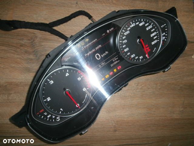 LICZNIK AUDI A6 C7 4G8920931K 2.0TDI 3.0TDI NIGHT VISION ACC DISTRONIC MONTAŻ OCHRONA KOMPONENTU - 3