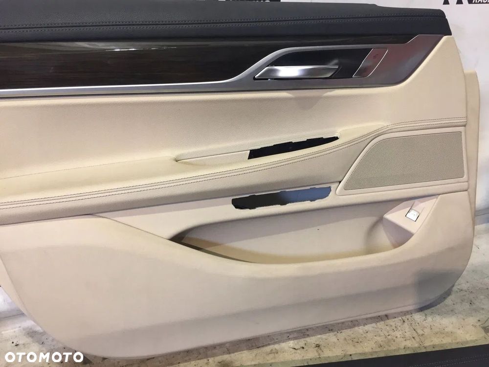 BOCZKI DRZWI PRZÓD TYŁ BMW 7 G11 G12 CANBERABEIGE - 5