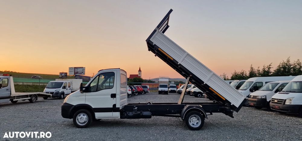 Iveco Iveco daily 35c15,  3000cc, 150cp, basculabil 3 parti, 4,2m, cat B, arcuri contraarcuri, bari torsiune, 2 cilindri  basculare de forta, 07/2009. - 19