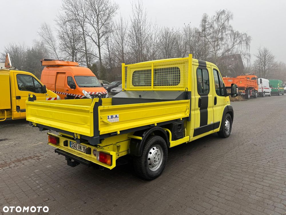 Fiat Ducato 2.3JTD Wywrotka Brygadówka Hak 3 Tony 7 Osobowa Klima Kiper I wł. - 13