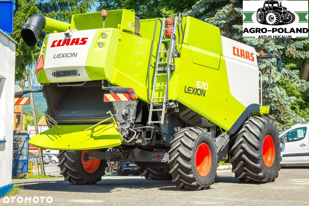 Claas LEXION 670 - 2014 ROK - 1874 H - VARIO 750 - 4