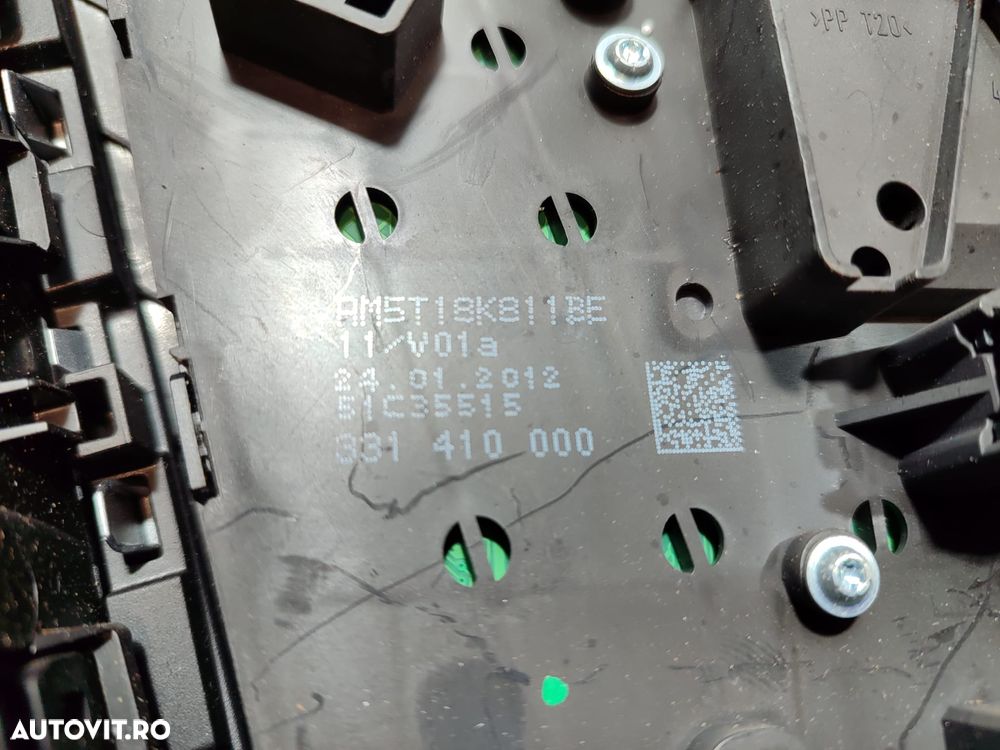 CONSOLA CENTRALA COMENZI AUDIO / GRILA FORD FOCUS MK3 BERLINA 1.6 DIESEL 2012 COD OEM BM51-A014L21 / BM51-A014L21-AC / BM51-A014L20-AC / 2011-2015 - 6