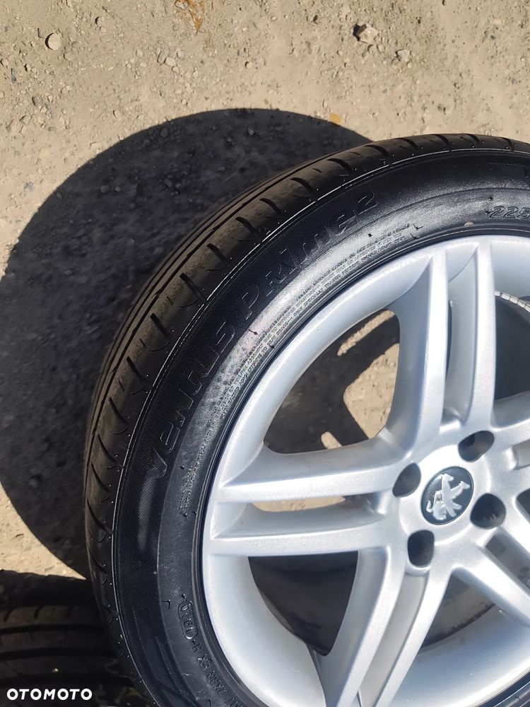 4x108 Felgi Aluminiowe Alufelgi Oryginalne 17 Koła letnie lato CITROEN C4 C4L DS4 OPEL CORSA F VI 6 PEUGEOT 3008 308 408 208 Legnica ALU-RAD 225/45 5,5mm - 12
