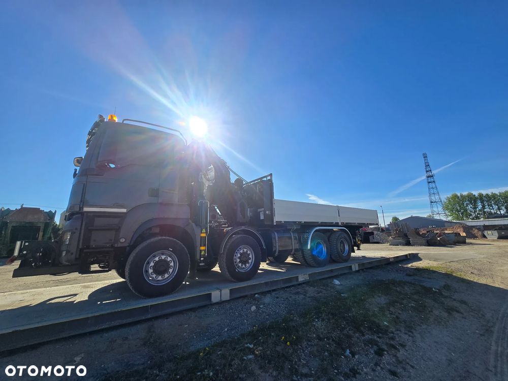 MAN 41.500 8x8 HDS HIAB 800 + FLY JIB Energetyka żuraw dźwig - 11