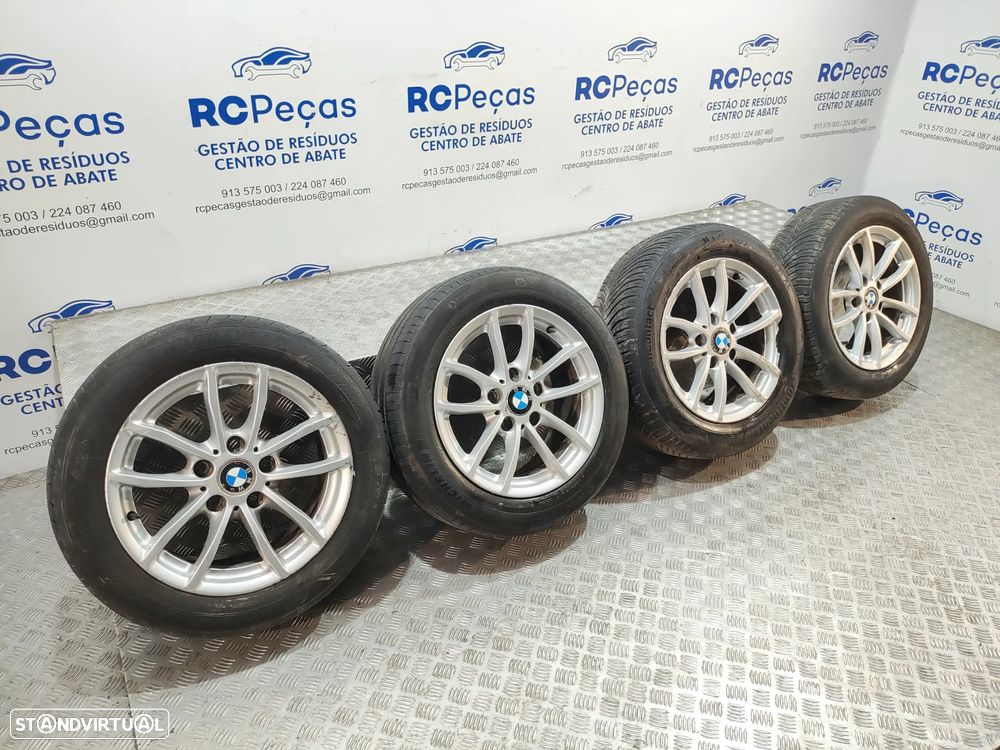 Conjunto jantes Ronal 16 originais BMW Serie 1 F20 F21 7J ET40 5x120 - 7
