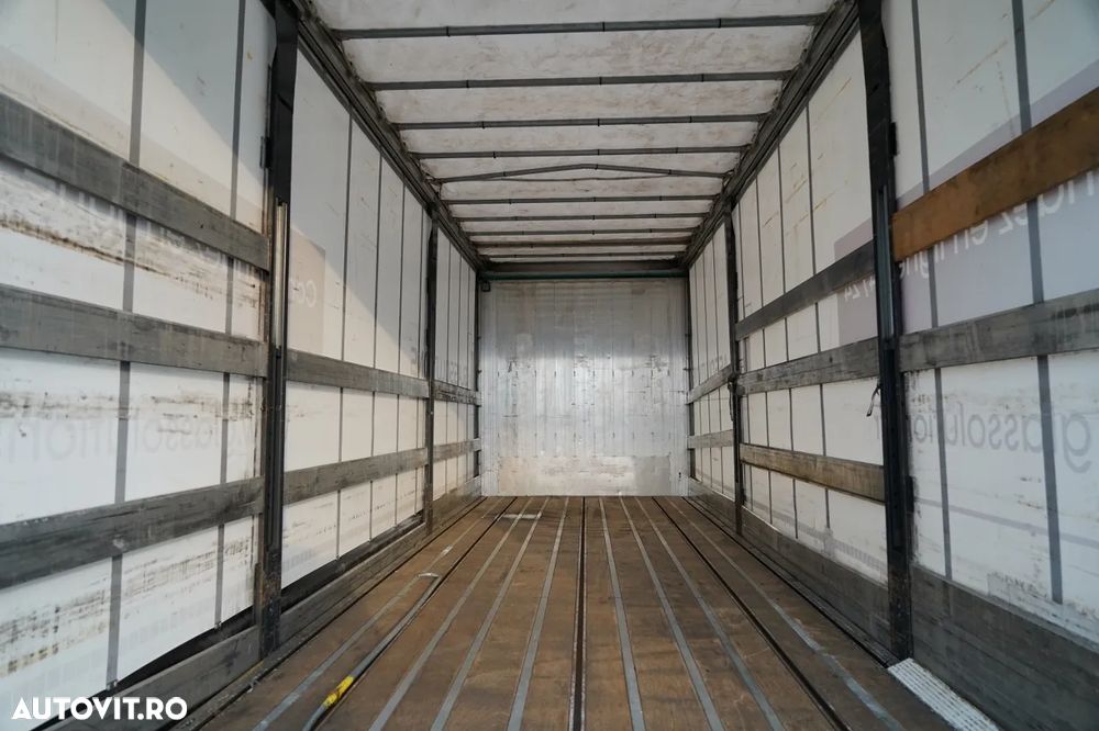 DAF CF 290 / 4X2 / SOLO / CORTINĂ 8M / HALOGEN DHOLLANDIA / PODEA REZISTENTĂ / EURO 6 - 24