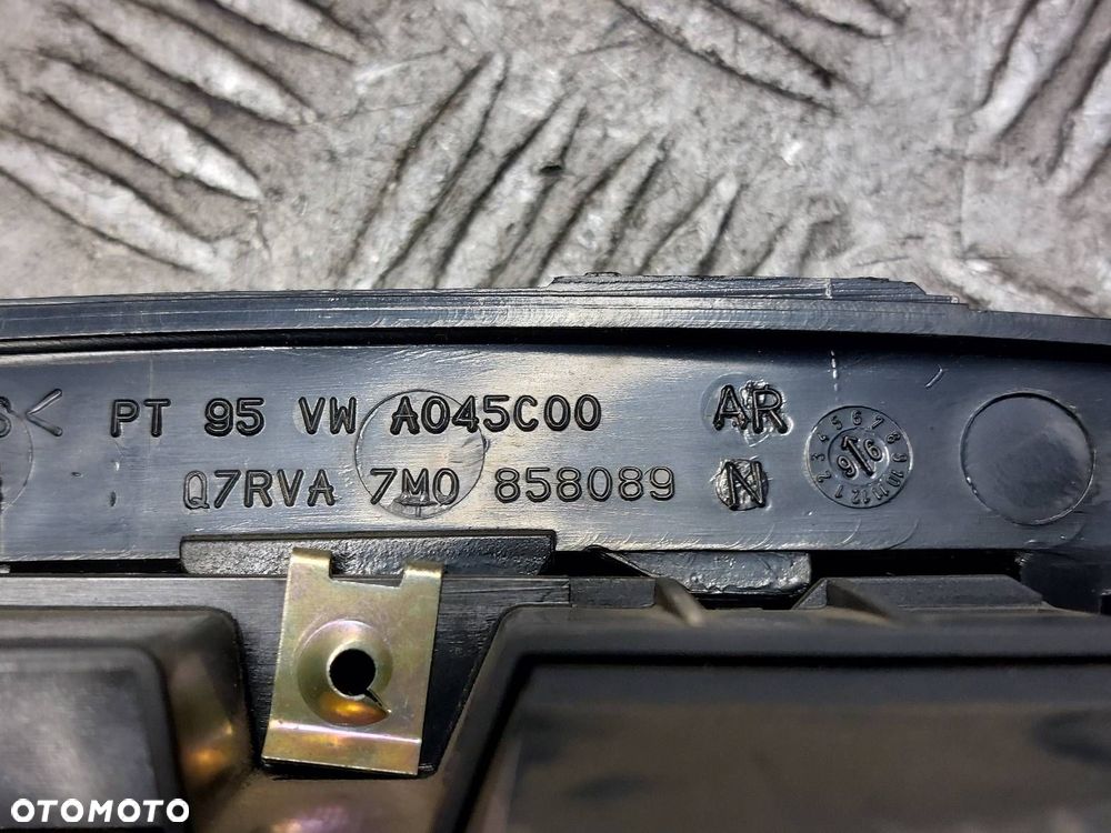 PANEL NAWIEWU KONSOLA ŚRODKOWA RAMKA GALAXY MK1 7M0907040S 7M0858089N - 4