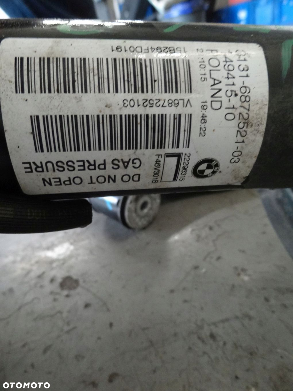 BMW 2 F45 2015 1.5 B GRAN TOURER MCPHERSON  ZWROTNICA KOMPLET LEWY PRZÓD - 7