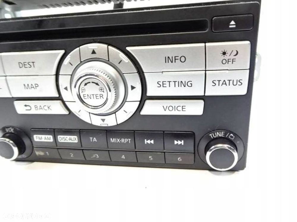 radio cd wyświetlacz nissan x-trail t31 - 5