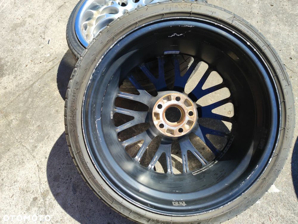 Alufelgi 19" Larzon Panamera 5x112 dwie szerokości 8.5" 9.5" chromowany rant Audi BMW Mercedes Volkswagen Skoda Seat 245/35/19 275/30/19 - 11