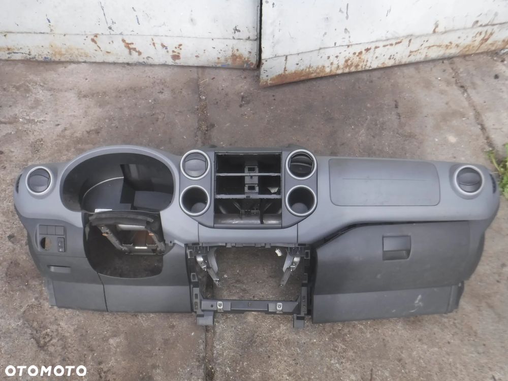 Citroen Berlingo II Peugeot Partner II  deska pulpit air bag pasy poduszki kokpit kpl - 7