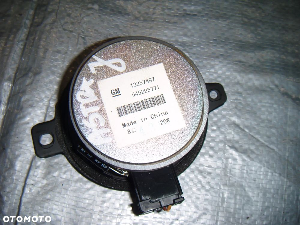 opel astra J 10r głośnik deski rozdzielczej   13257497 - 2