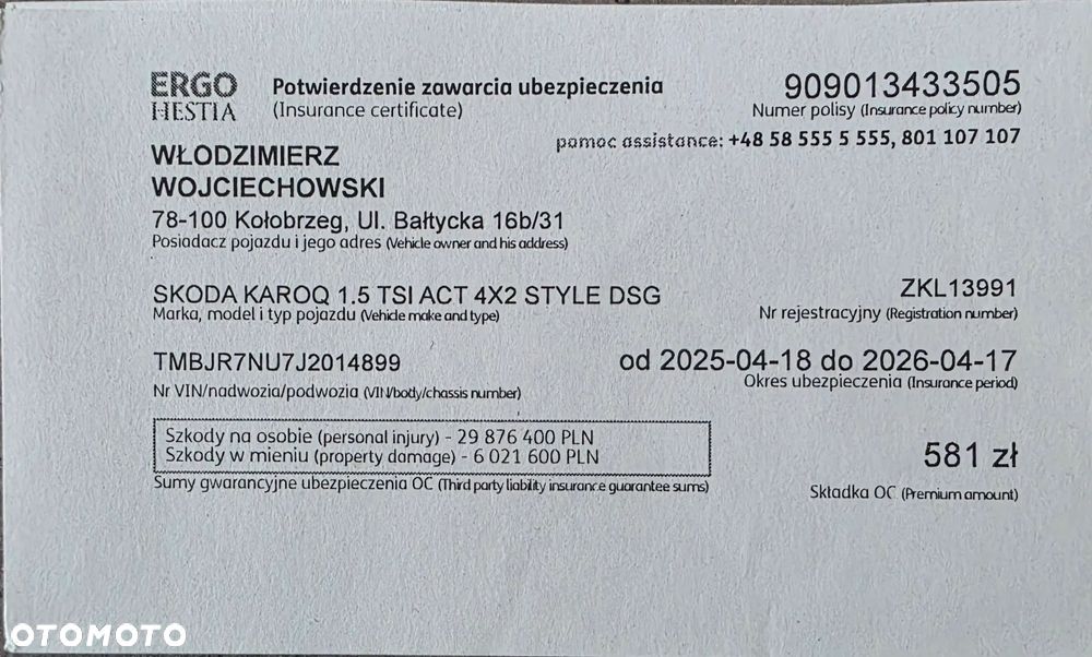 Skoda Karoq 1.5 TSI ACT GPF 4x2 Style DSG - 13