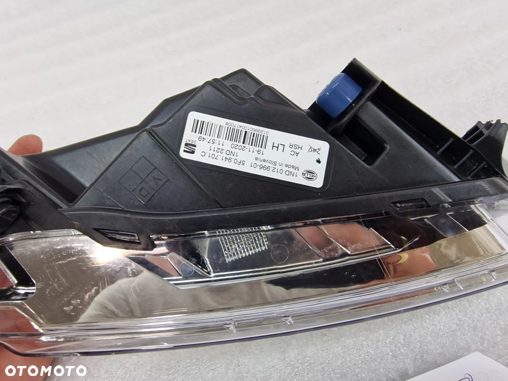 SEAT LEON 3 III LIFT FR 17- LEWY HALOGEN LED / DRL , NR 5F0941701C , NR AUKCJI H262 - 6
