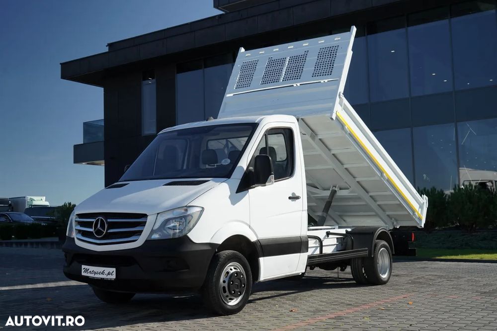 Mercedes-Benz SPRINTER / BASCULATOR - 3.5M / DUBLU / MANUAL / IMPORTAT - 1
