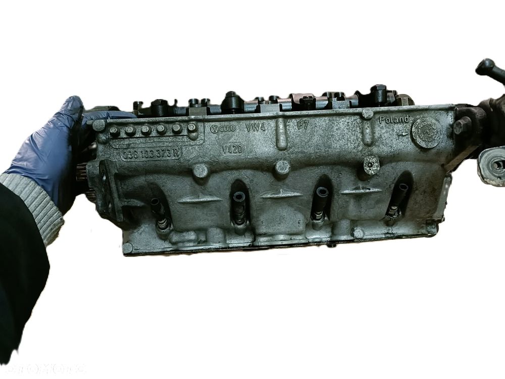 VOLKSWAGEN GOLF V 03-09 r. 1,9 TDI GŁOWICA SILNIKA 038103373R + - 13