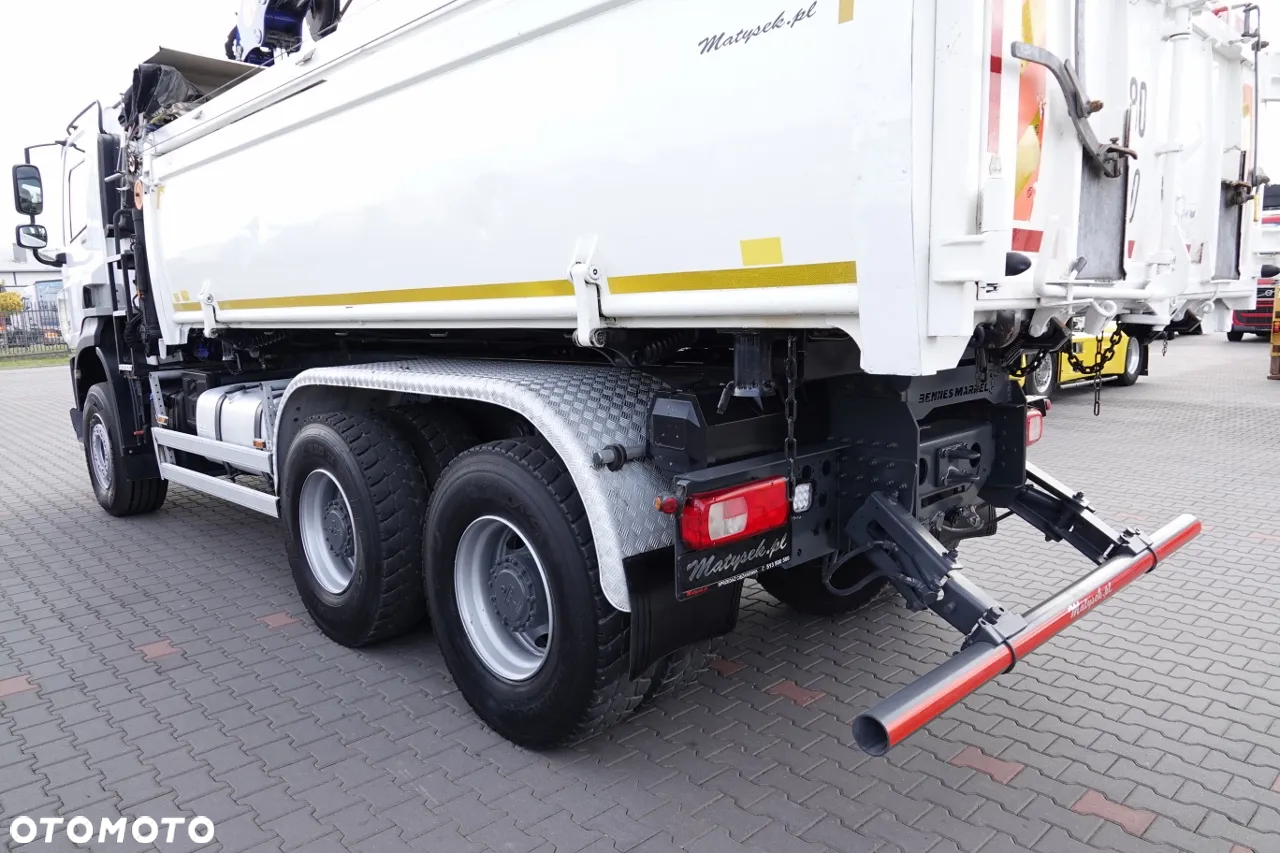 DAF CF 460 / 6x4 / WYWROTKA / HYDROBURTA / + HDS PM 18.5TP wysów: 11 M / STEROWANIE RADIOWE / ROTATOR / ŁYCHA / EURO 6 / 2018 ROK - 15