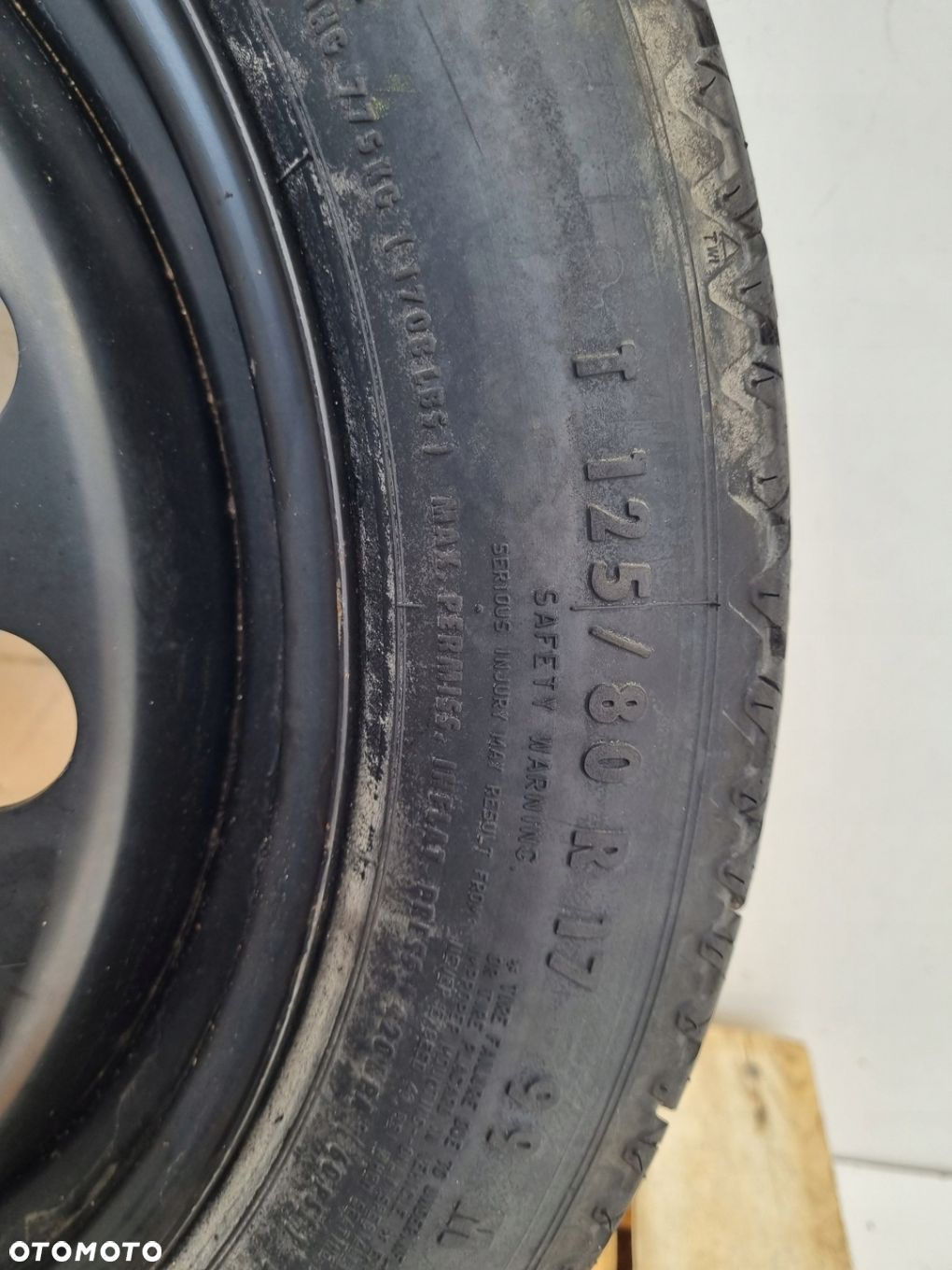 BMW E46 E60 X3 KOŁO DOJAZDOWE dojazdówka 125/80 R17 5x120 6750007 - 5