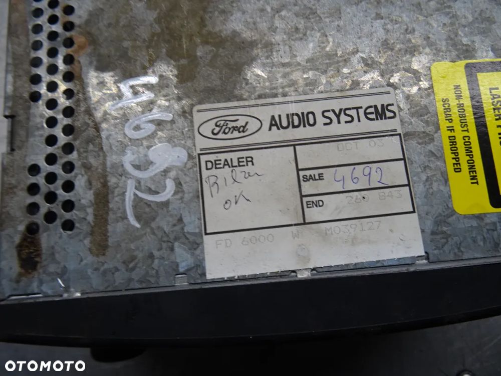 FORD CONNECT 02-05 RADIO 98AP-18C815-AA - 9