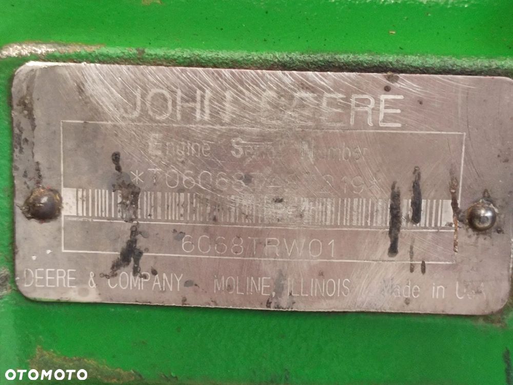 Silnik 6068TRW01 John Deere 7600 - 11