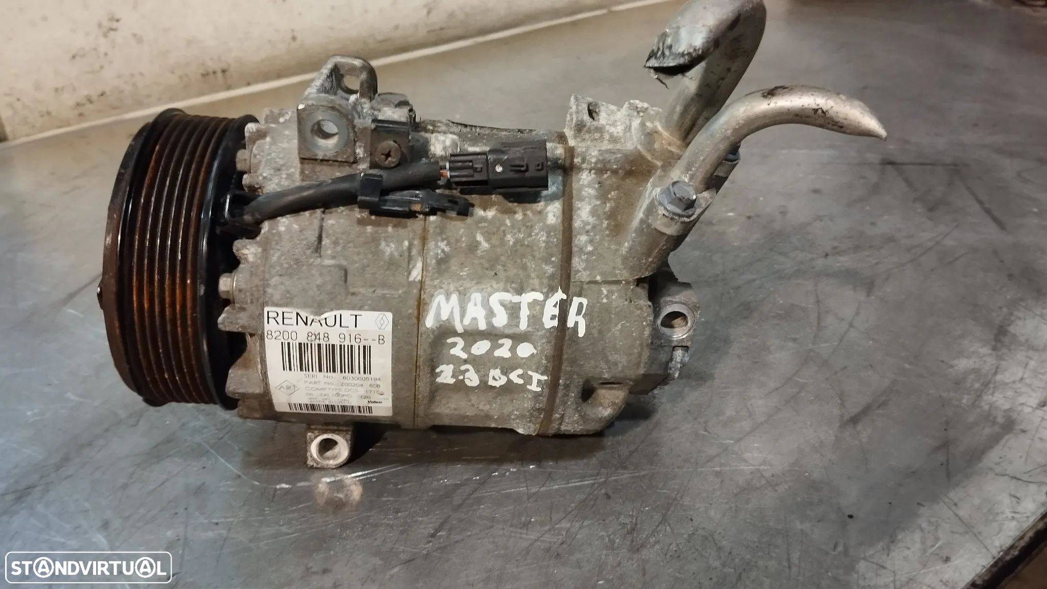 COMPRESSOR AC RENAULT MASTER III / MOVANO 2.3DCI 8200848916B - 1