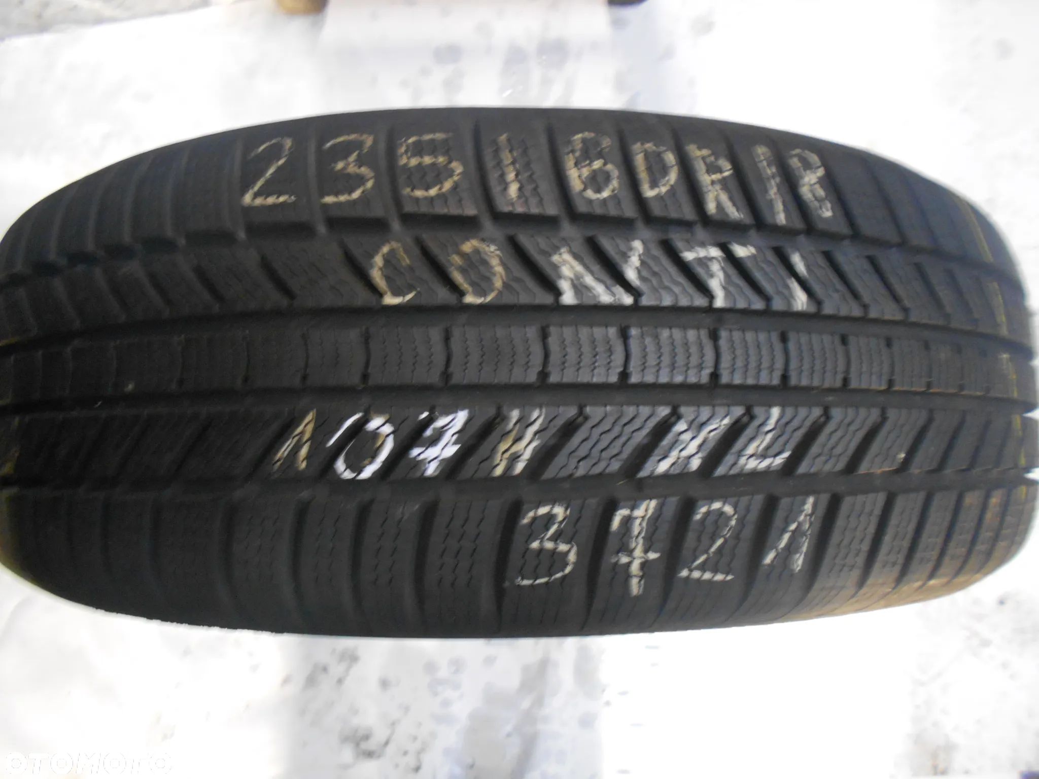 OPONA POJEDYNKA 235/60R18 CONTINENTAL WINTER CONTACT TS 870P XL DOT 3721 8MM - 1