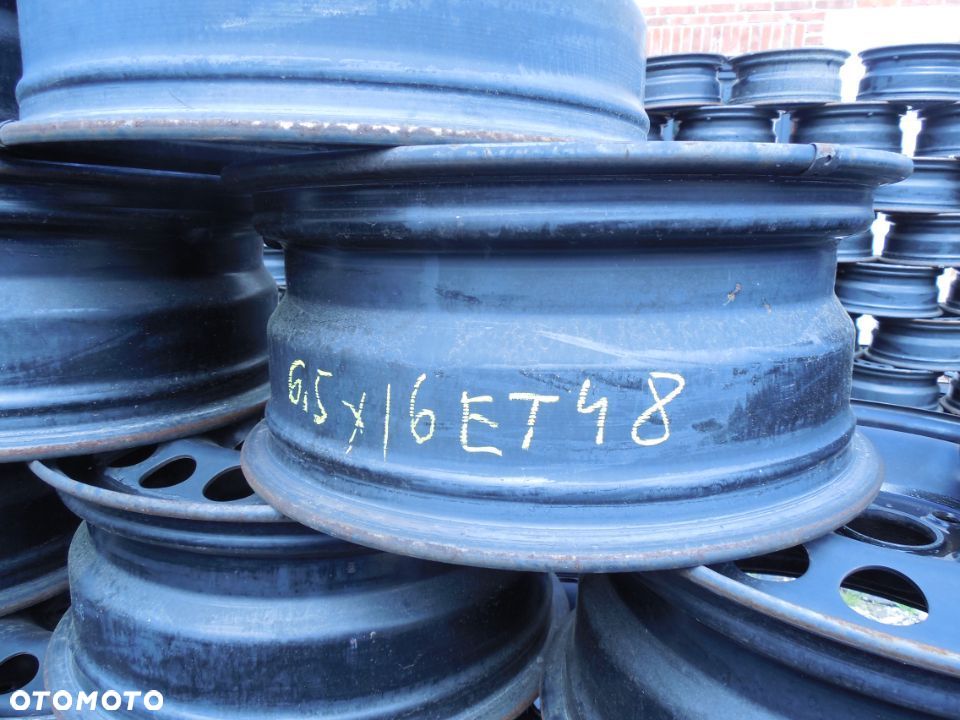 FELGI STALOWE VW SEAT SKODA 6x16 5x112 ET48 - 3