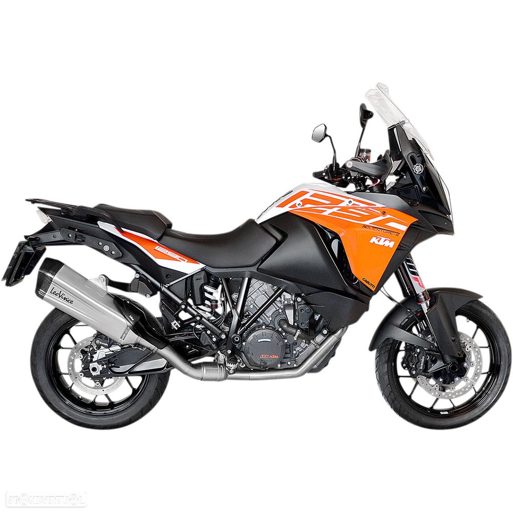 ponteira escape leovince ktm adventure 1050 / 1090 /1190 / super adventure 1290- 15300 - 1