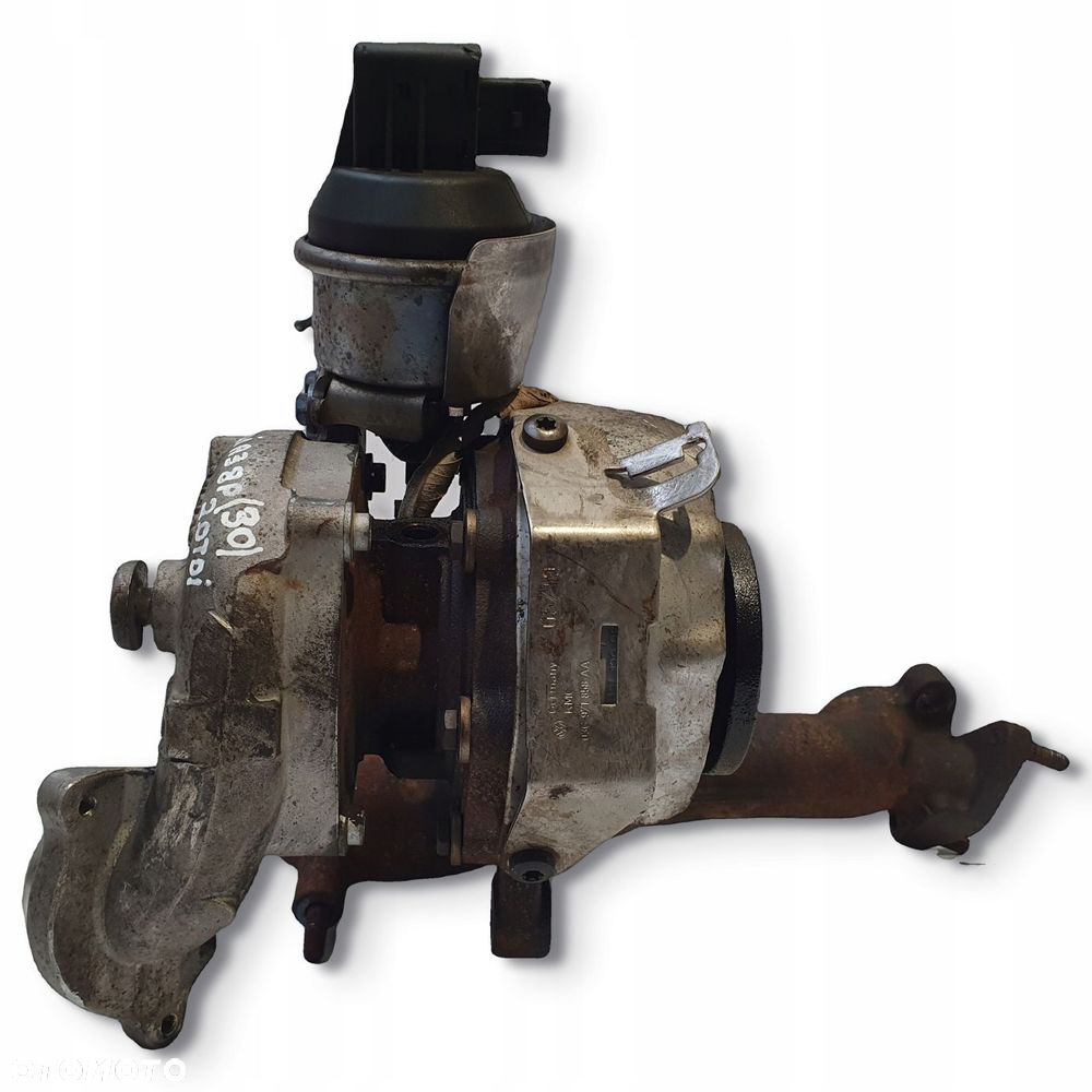 TURBOSPRĘŻARKA VW Passat B6 Golf VI Audi A3 8P 2.0 TDI turbo 03L253016J - 6