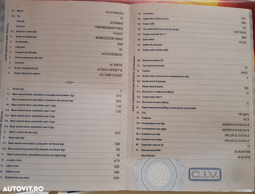 Volkswagen Passat 2.0 TDI Comfortline DPF - 11