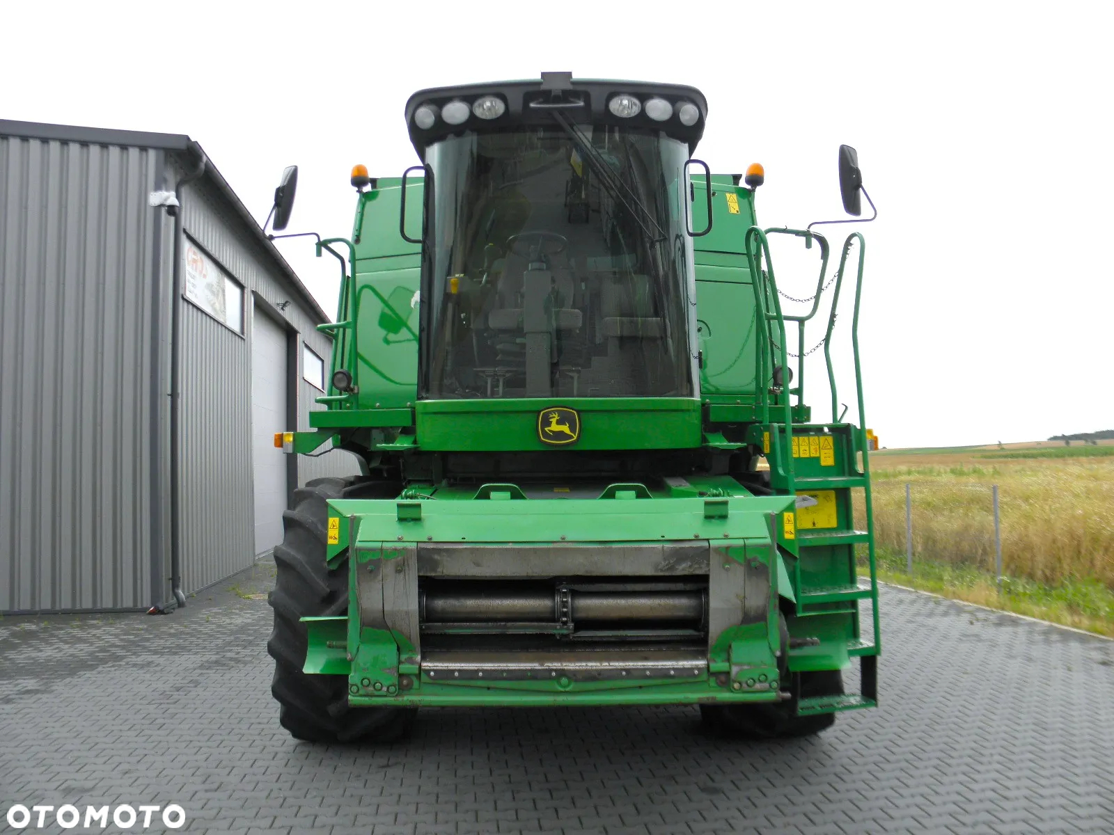 John Deere C 670 2008 Rok, heder 7,6m, 1900 mtg, Nie Malowany, Stan Idealny - 6
