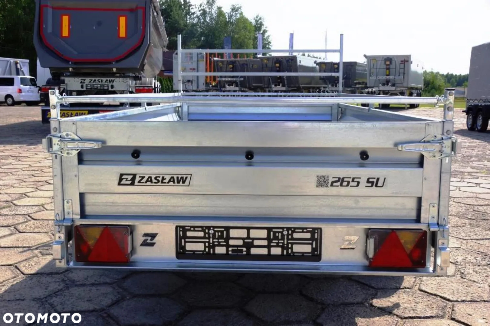 Zaslaw 1 oś, przyczepa prawko B, 750 kg DMC  MOCNA I SOLDNA - 15
