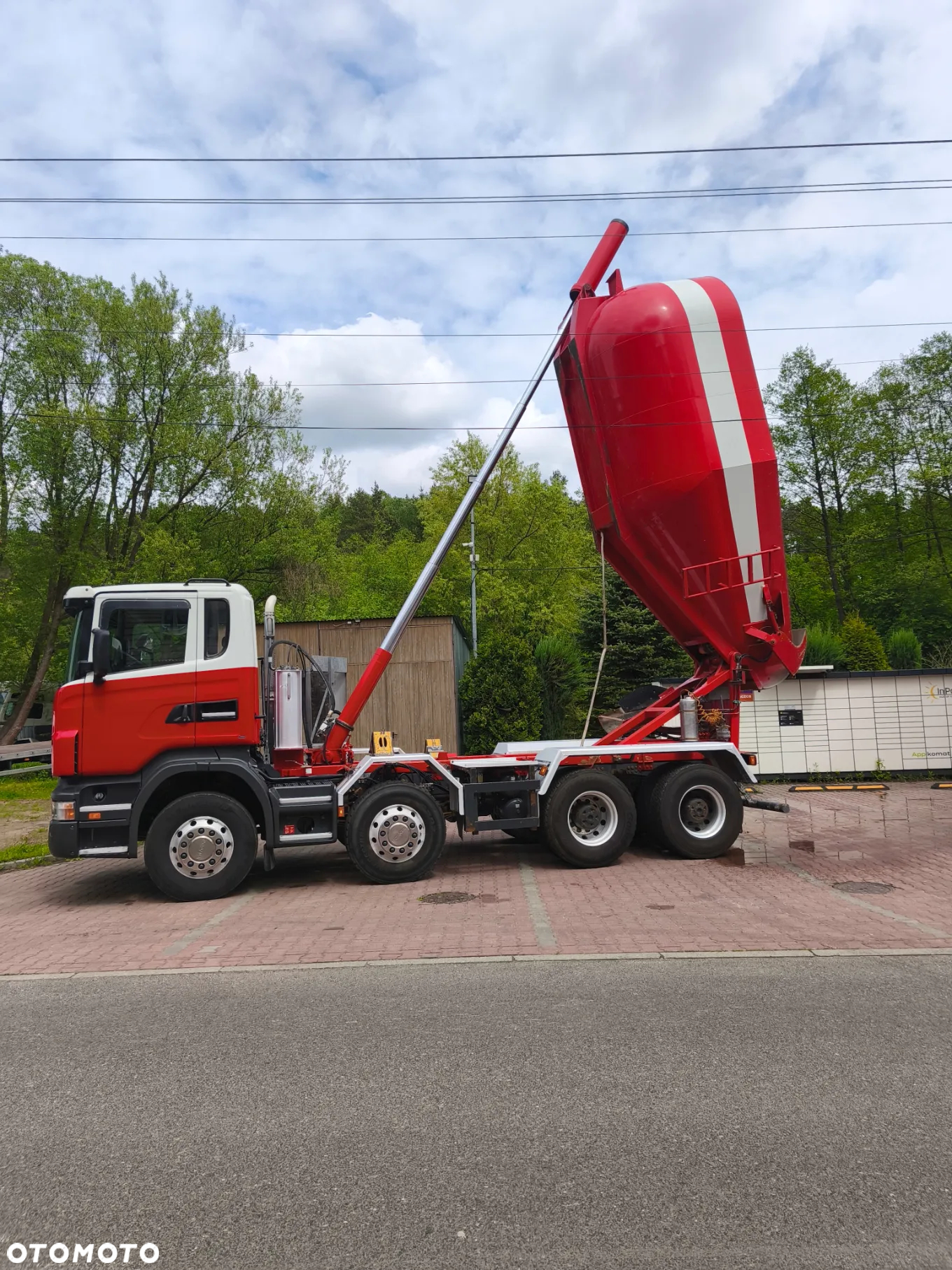 Scania R440 mulda silos 8x4 - 5