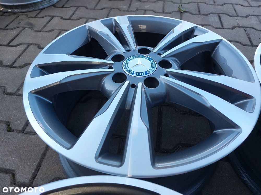 FELGI ALUFELGI 17 8J ET48 5X112 MERCEDES W212 E-KLASA JAK NOWE! A2124015602 - 6