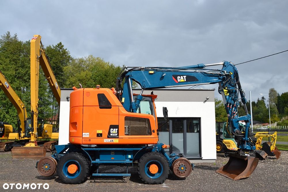 Caterpillar M 323 F, DWUDROGOWA, ROTOTILT - 12