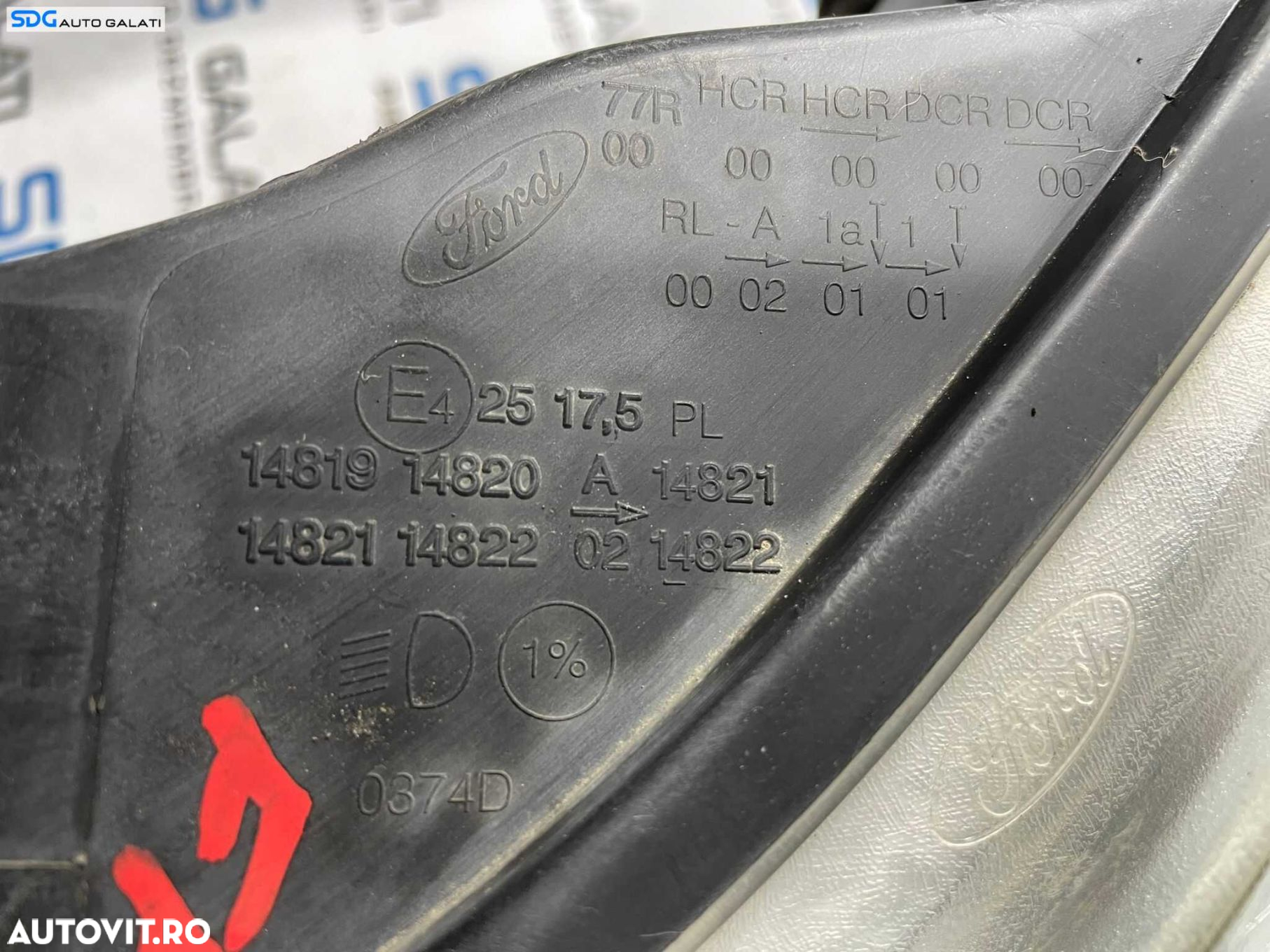 Far Stanga FARA Xenon Ford Focus 3 2010 - 2015 [L3963] - 5