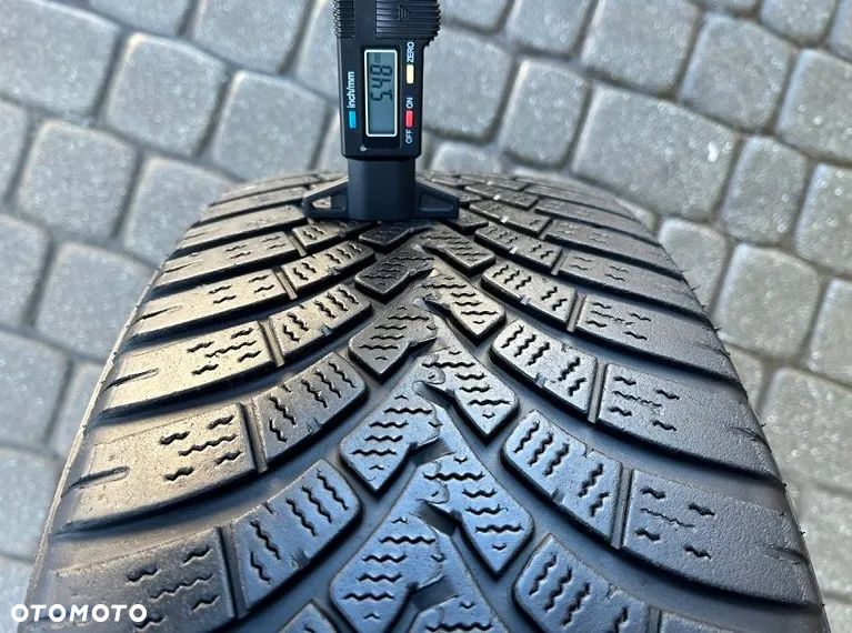 CZTERY ZIMOWE OPONY FALKEN 215/55 R17 98V  5 i 8 MM BIEŻNIKA 2021 ROK ZIMA R17 - 5