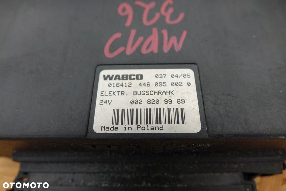 PANEL NAWIEWU KLIMATYZACJI WABCO SETRA 4460950020 - 3